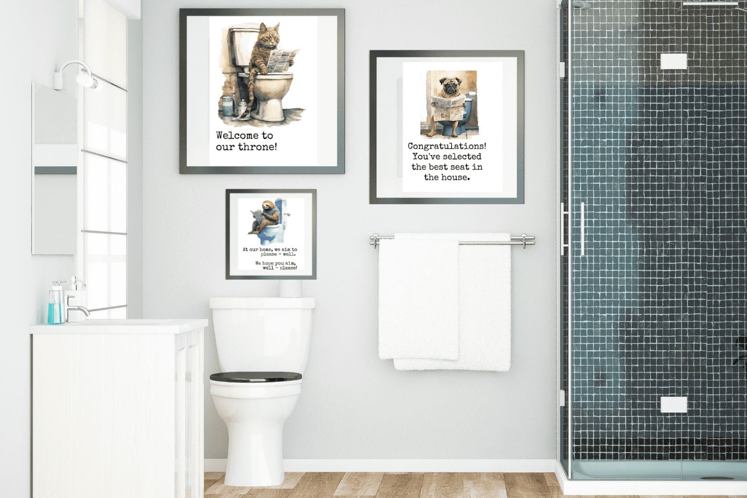 Get Creative with Free Printable Bathroom Wall Art: Transform Your