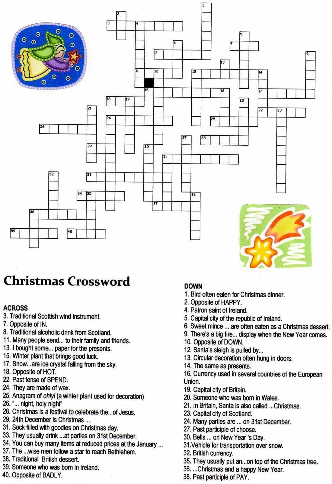 Free Christian Christmas Puzzles Printables