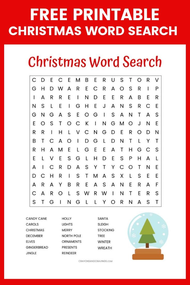 Free Printable Christmas Crossword Puzzles For Adults