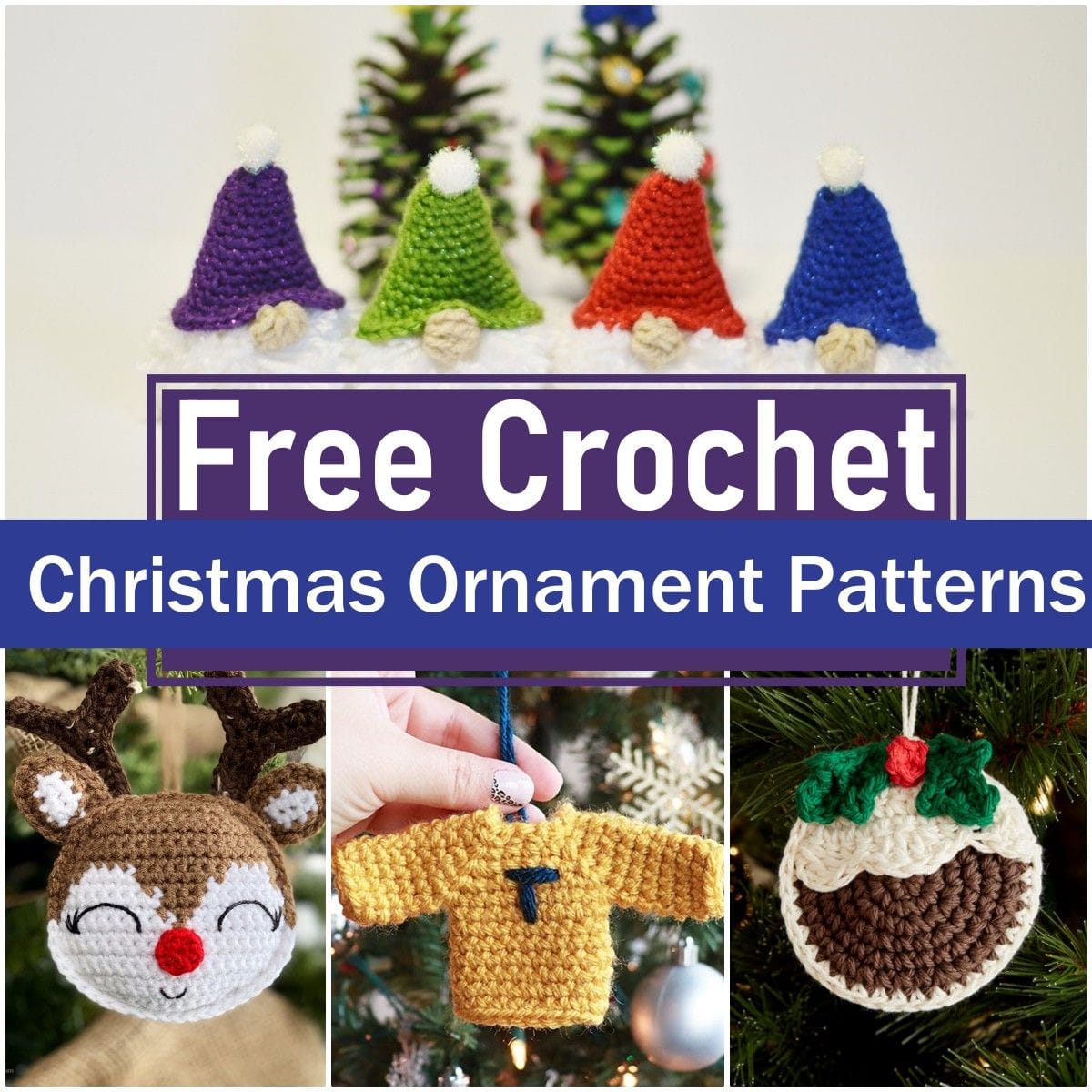 Top 15 Free Christmas Crochet Patterns