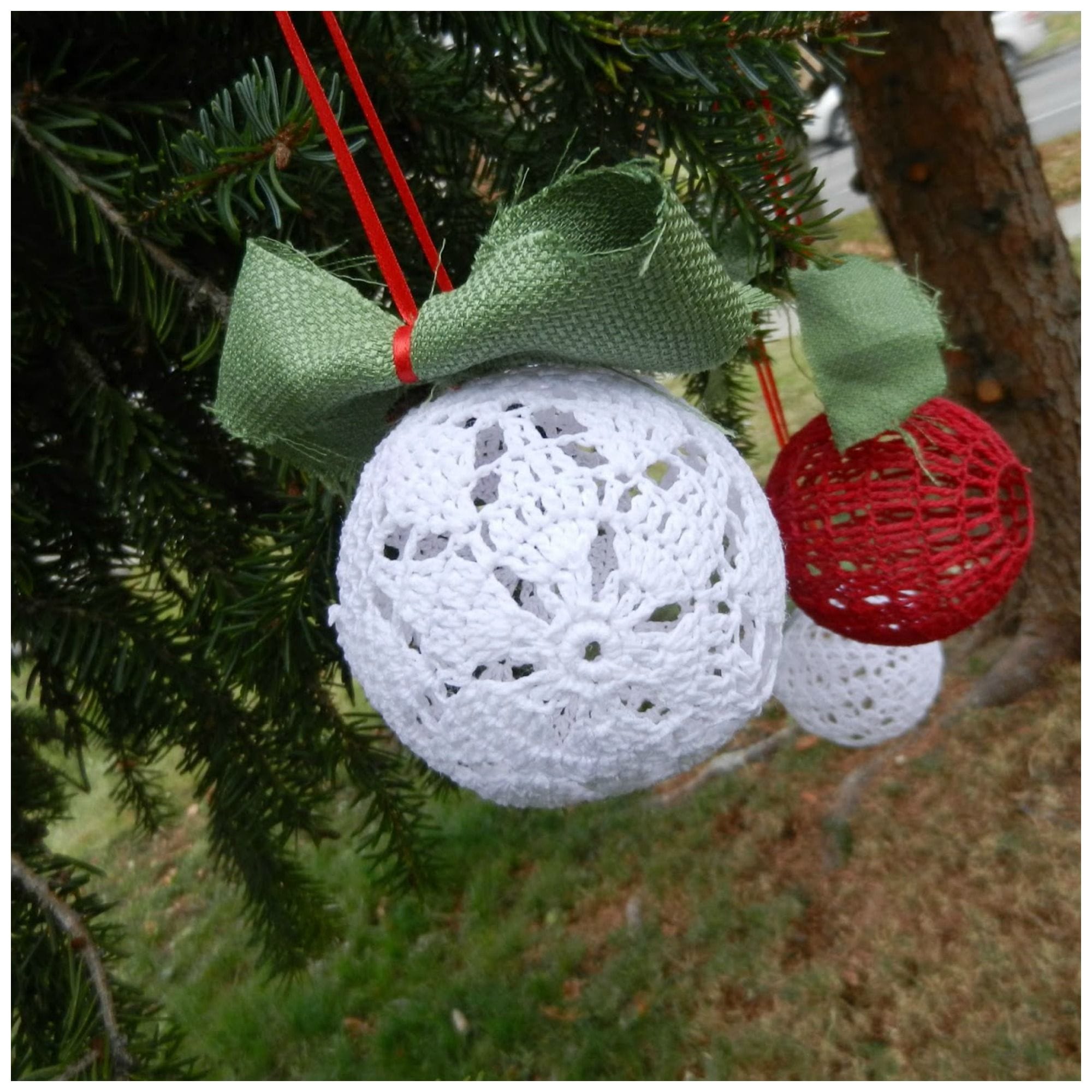 Easy Free Crochet Christmas Ornament Patterns