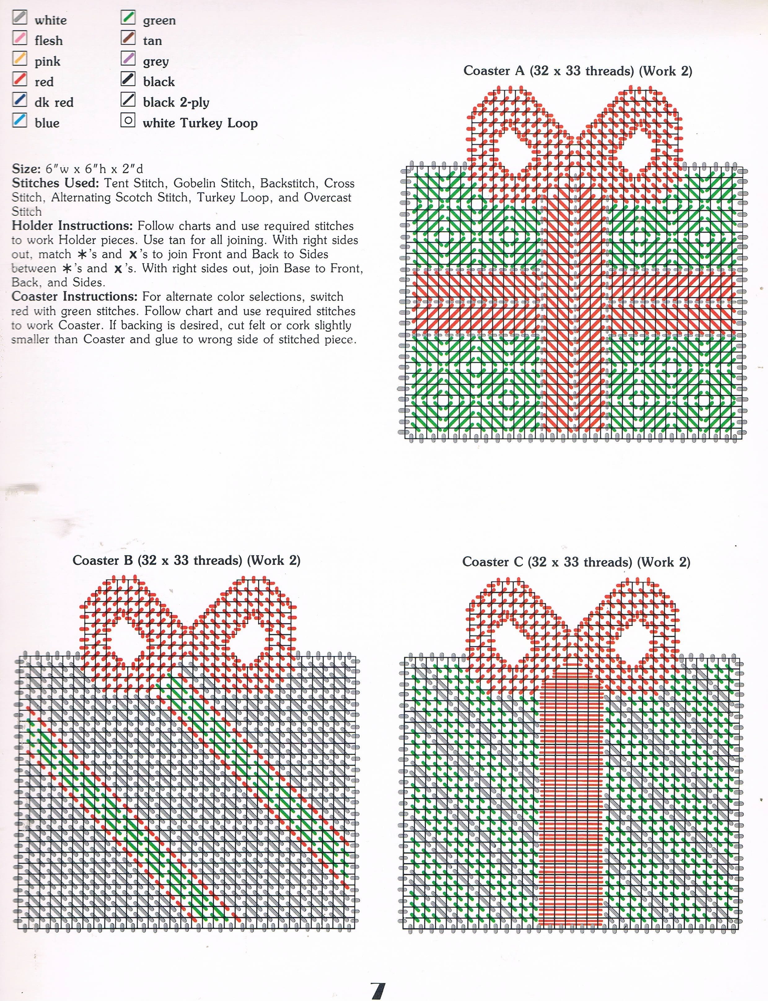 Plastic Canvas Printable Patterns