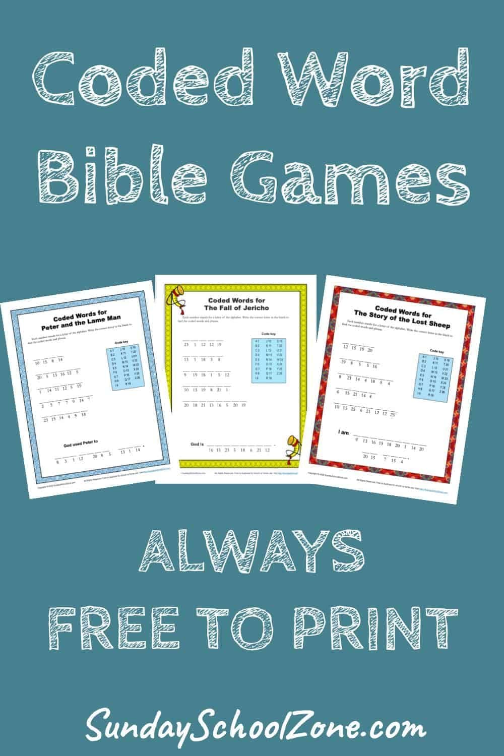 Printable Bible Word Search