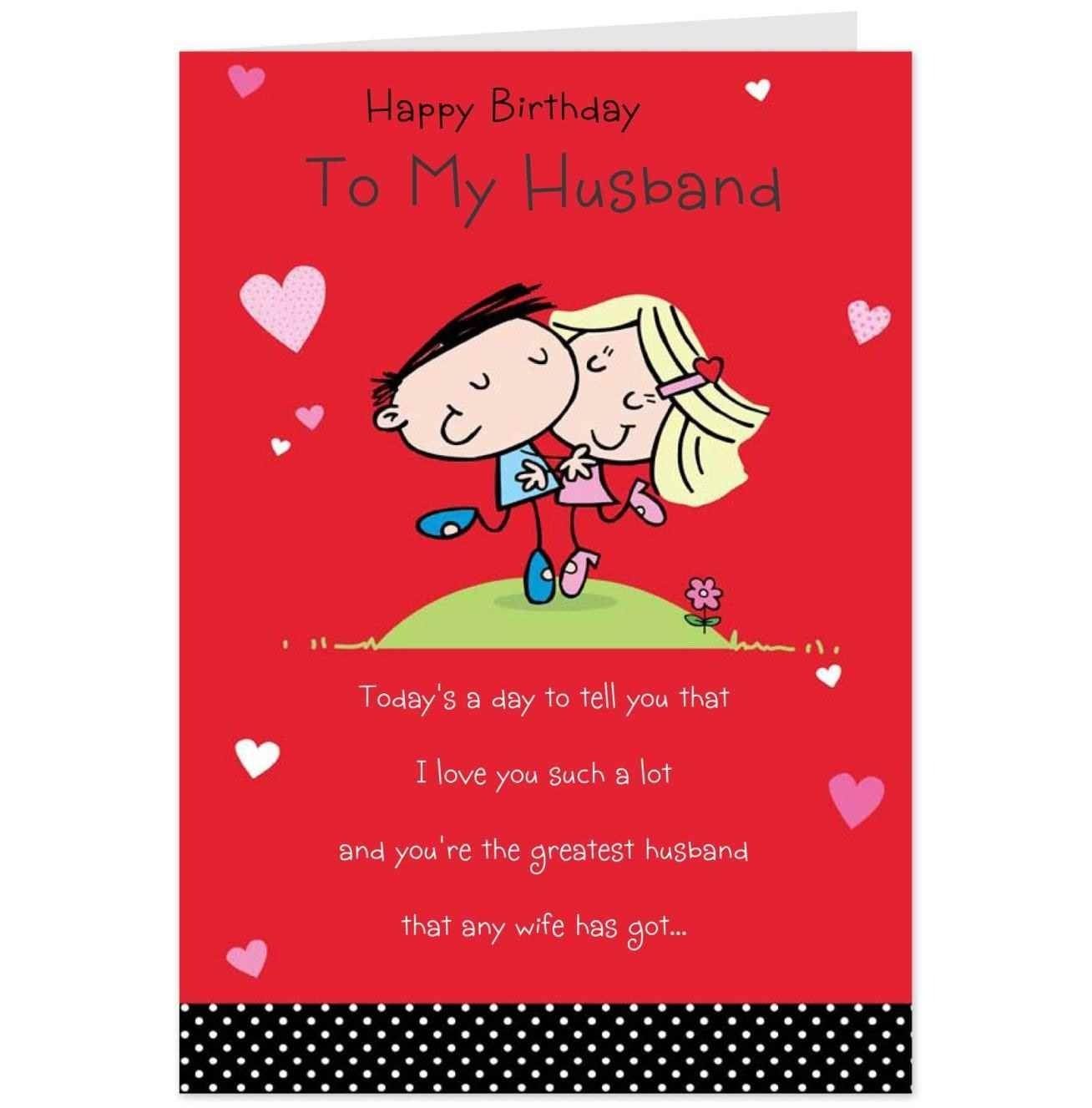 10 Awesome Printable Birthday Cards For Husband