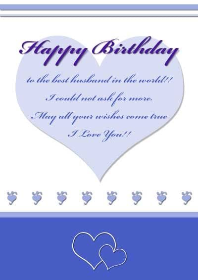 10 Viral Free Printable Birthday Cards Husband