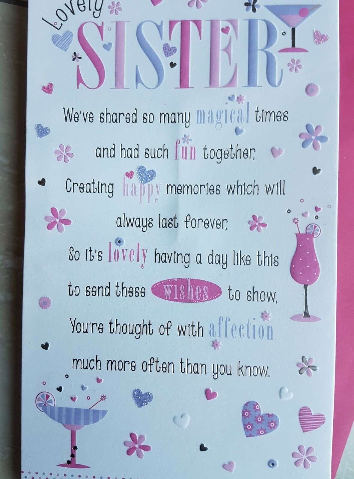 22 Of the Best Ideas for Free Birthday Cards for Sister