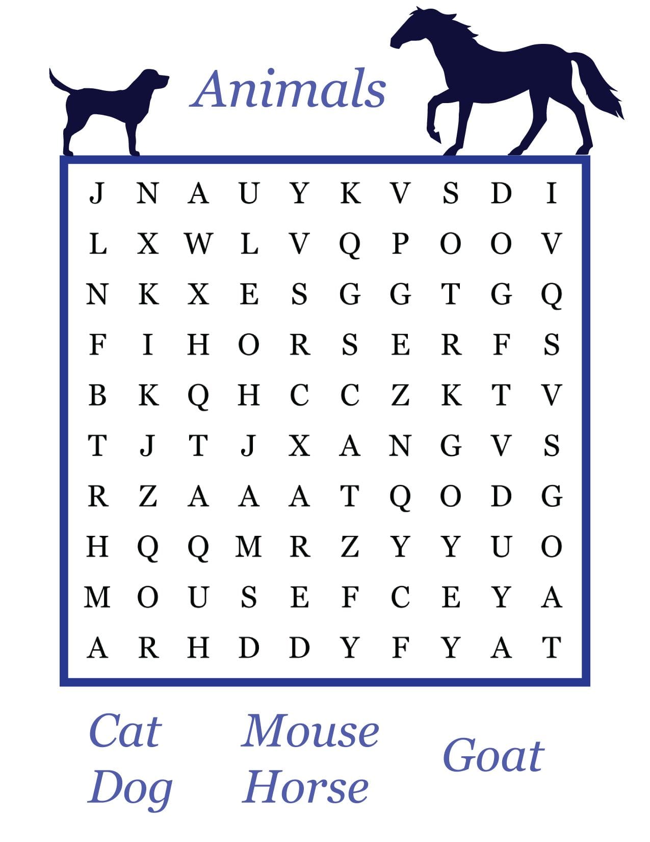 Free Printable Word Puzzles