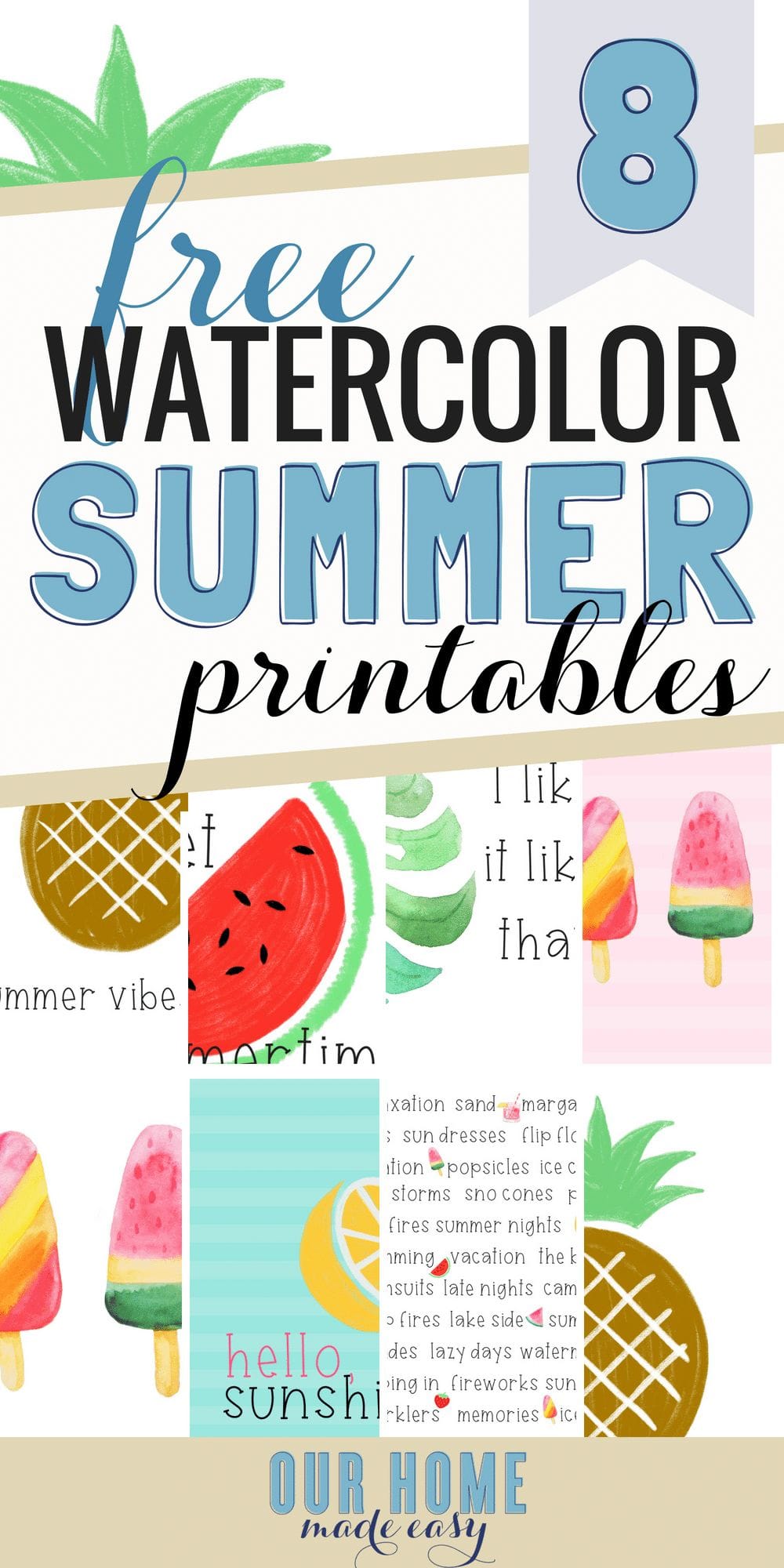 Create A Printable Summer Calendar