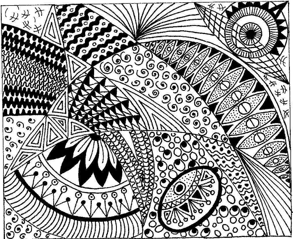 Free Printable Zentangle Patterns