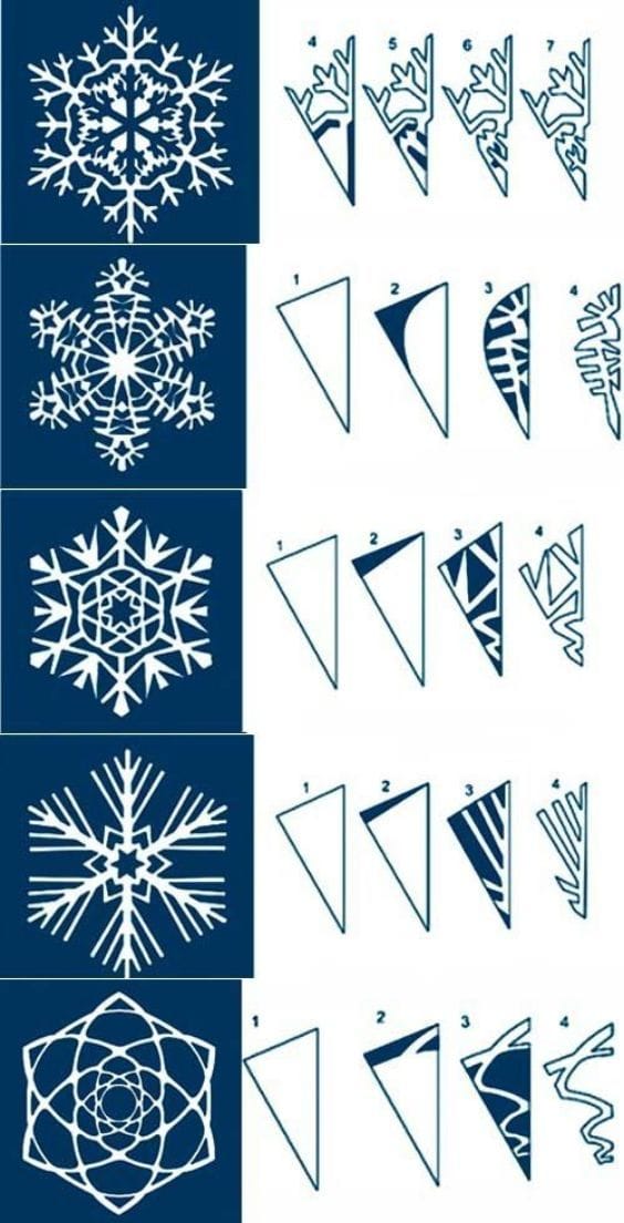 How to Make Paper Snowflakes