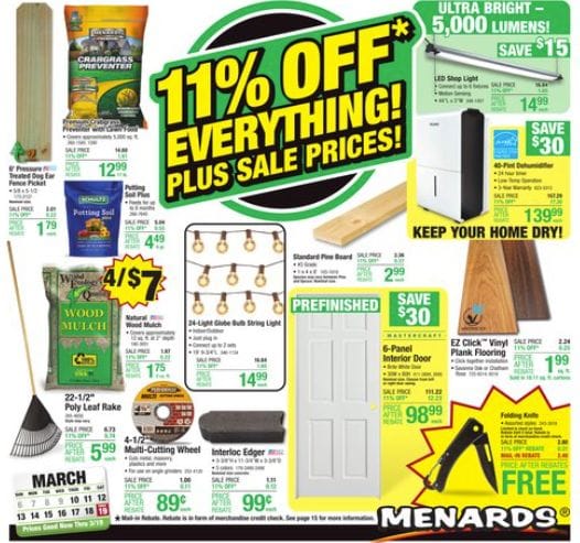 Menards Rebate Form 2023