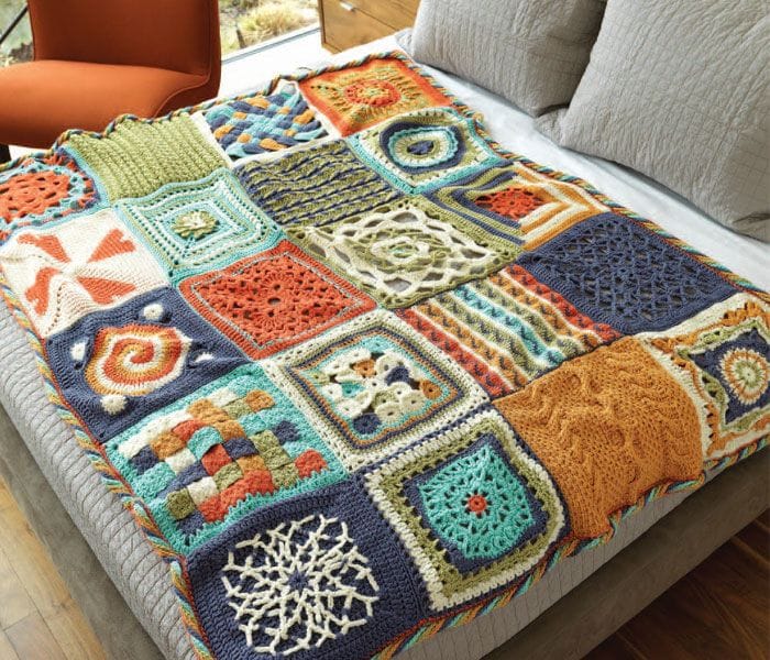 20 Free Crochet Afghan Patterns