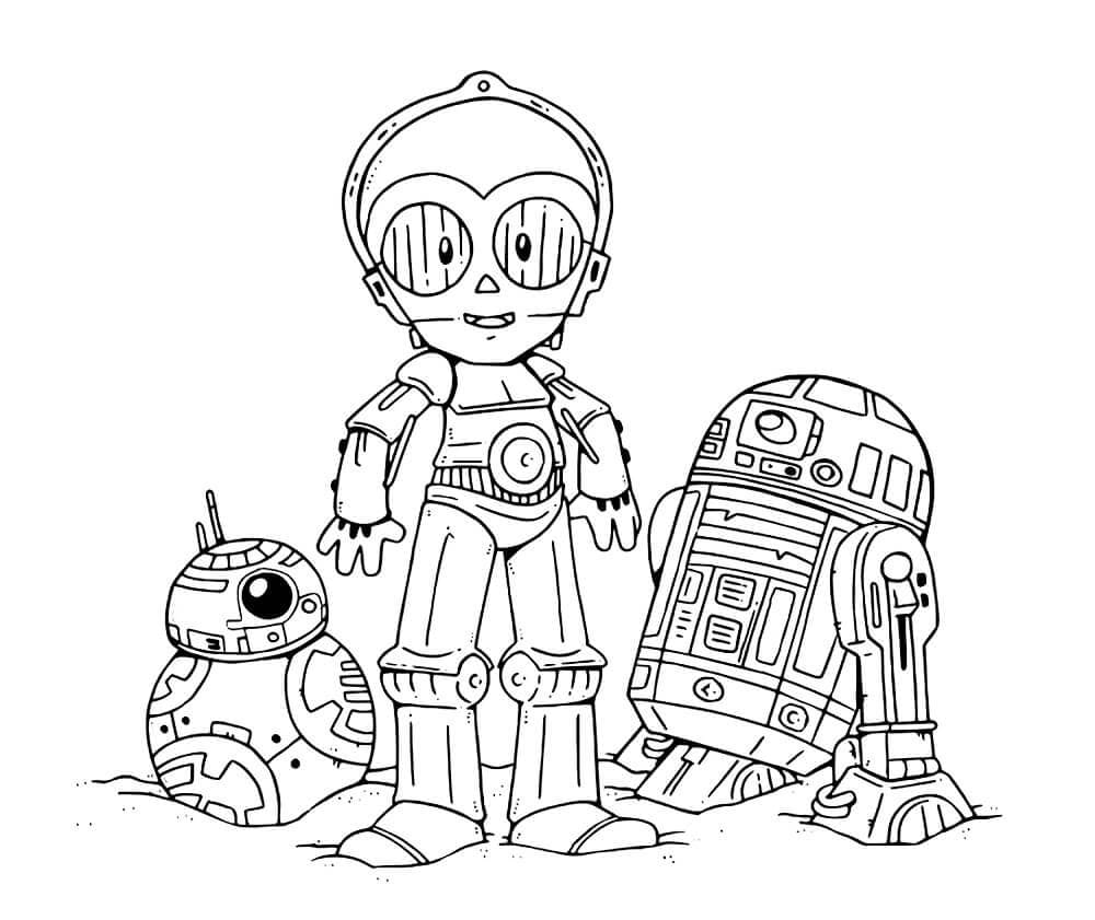 20+ Star Wars Coloring Pages Images