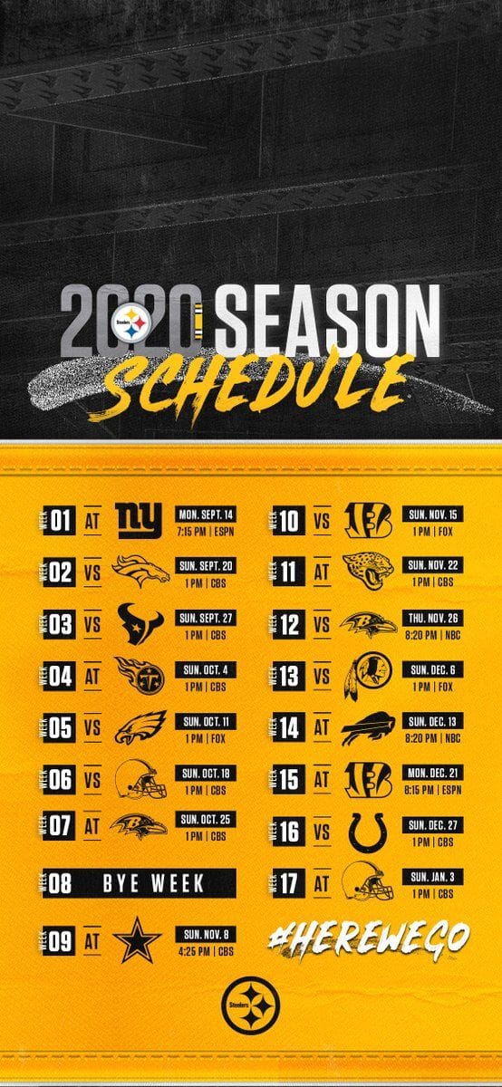 pittsburgh steelers game schedule for 2021