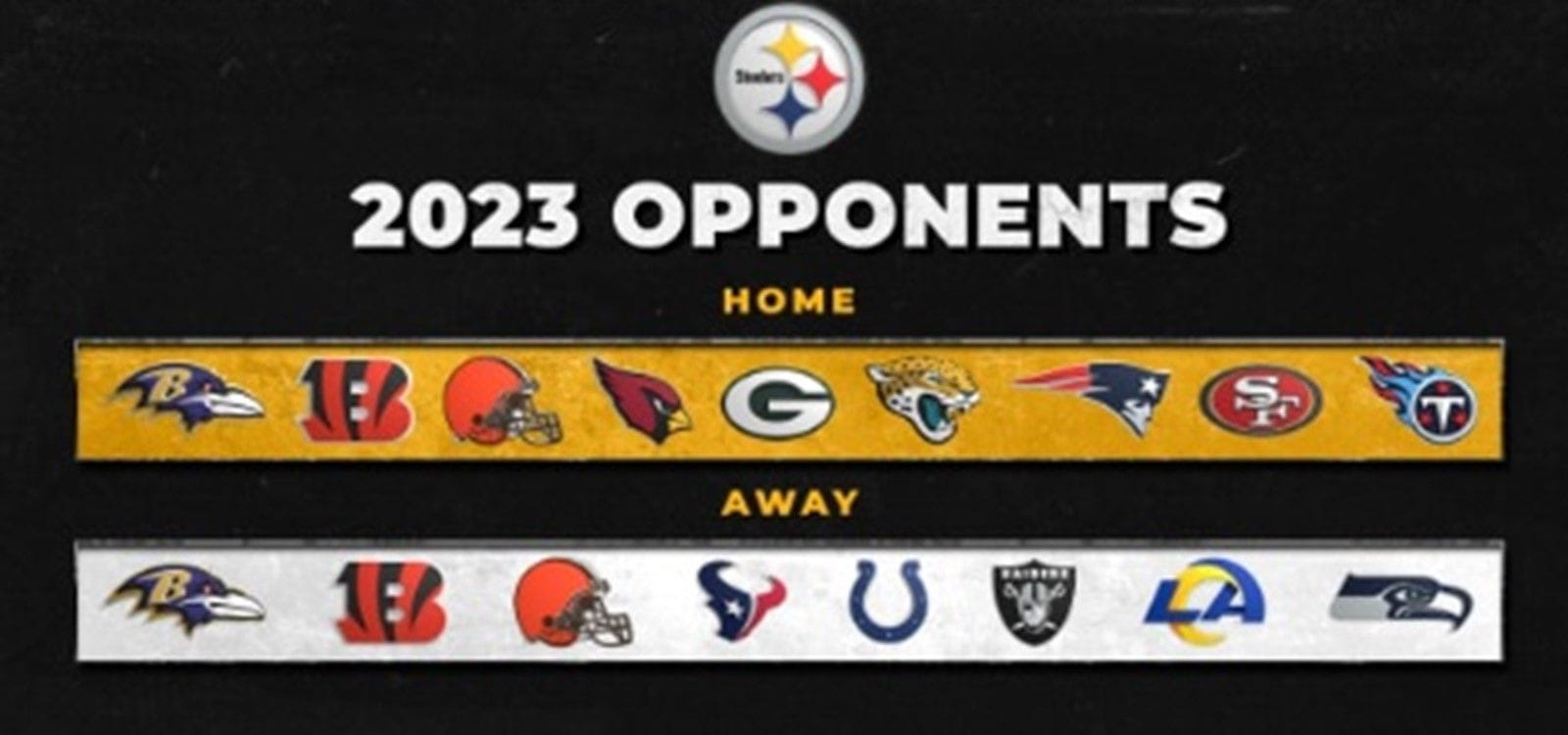 2023 Pittsburgh Steelers Football Schedule