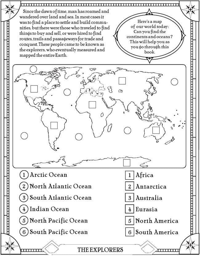 3rd Grade Social Studies Worksheet