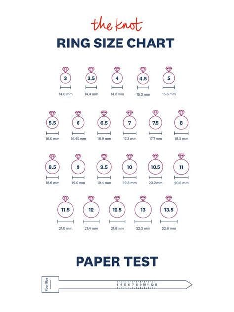 How To Measure Ring Size At Home Printable