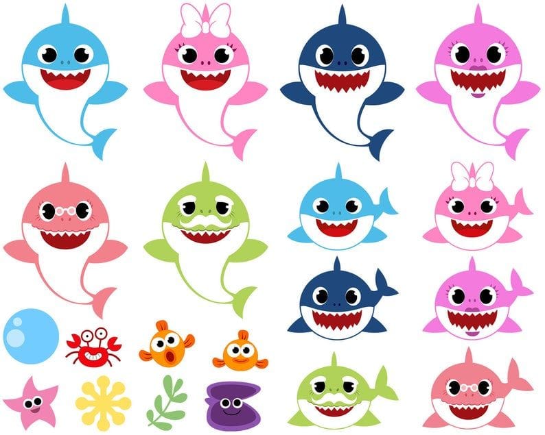 Free Baby Shark Clipart