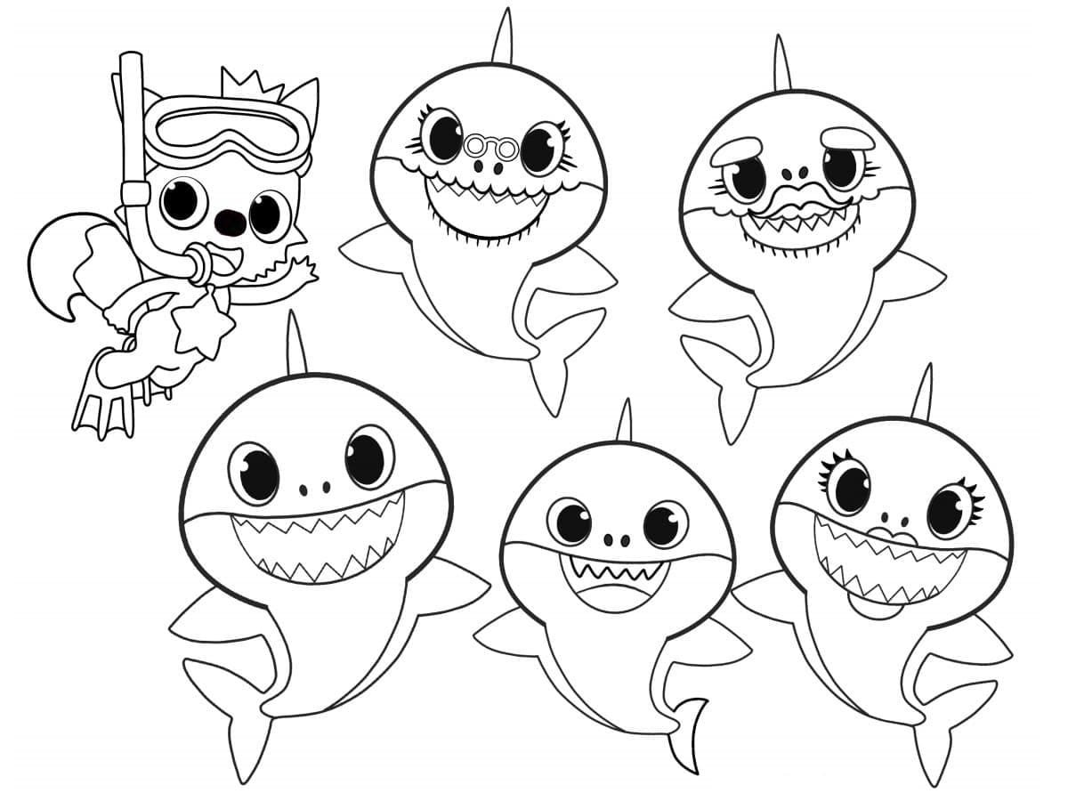 Baby Shark Printables