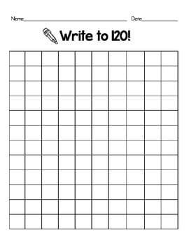 Blank 120 chart by Erin Schaffner