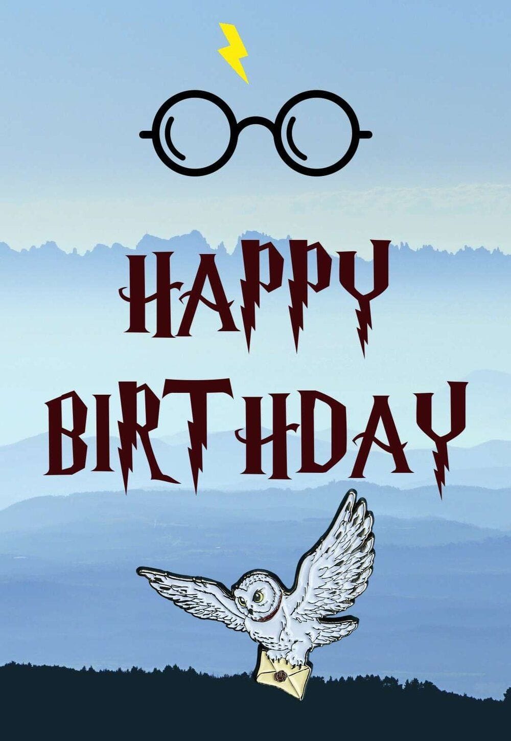 Harry Potter Birthday Card Printable