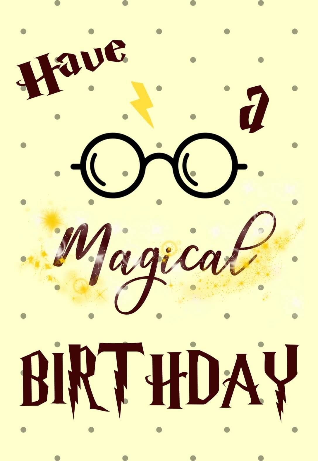 Free Harry Potter Party Printables