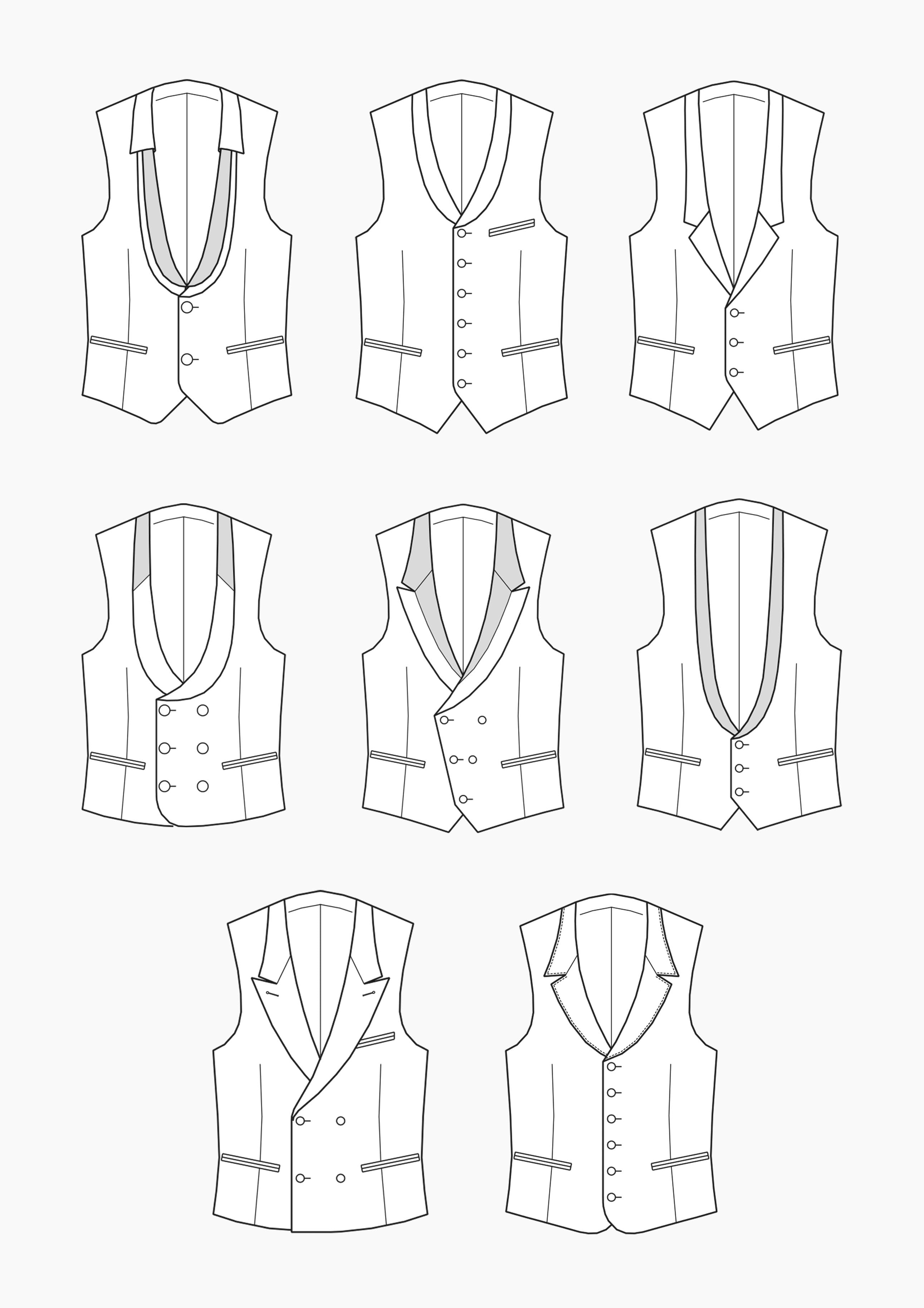 Printable Mens Vest Pattern Free