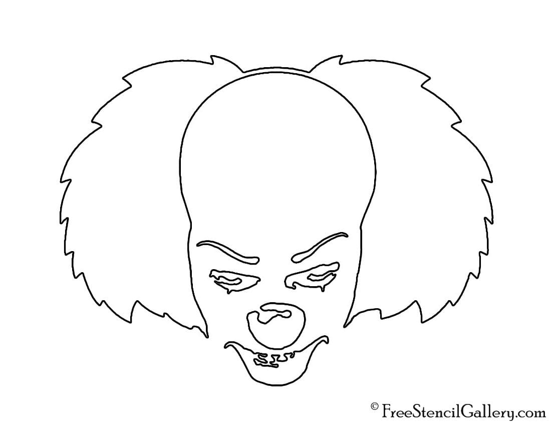 Pennywise Printable Coloring Pages