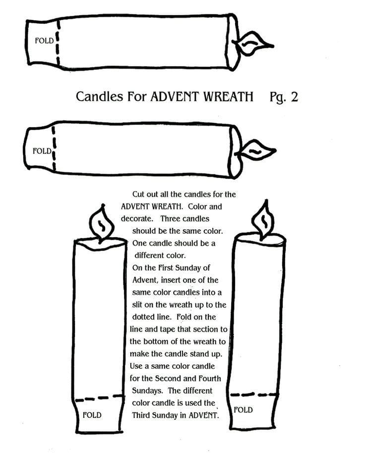 Free Advent Wreath Printables