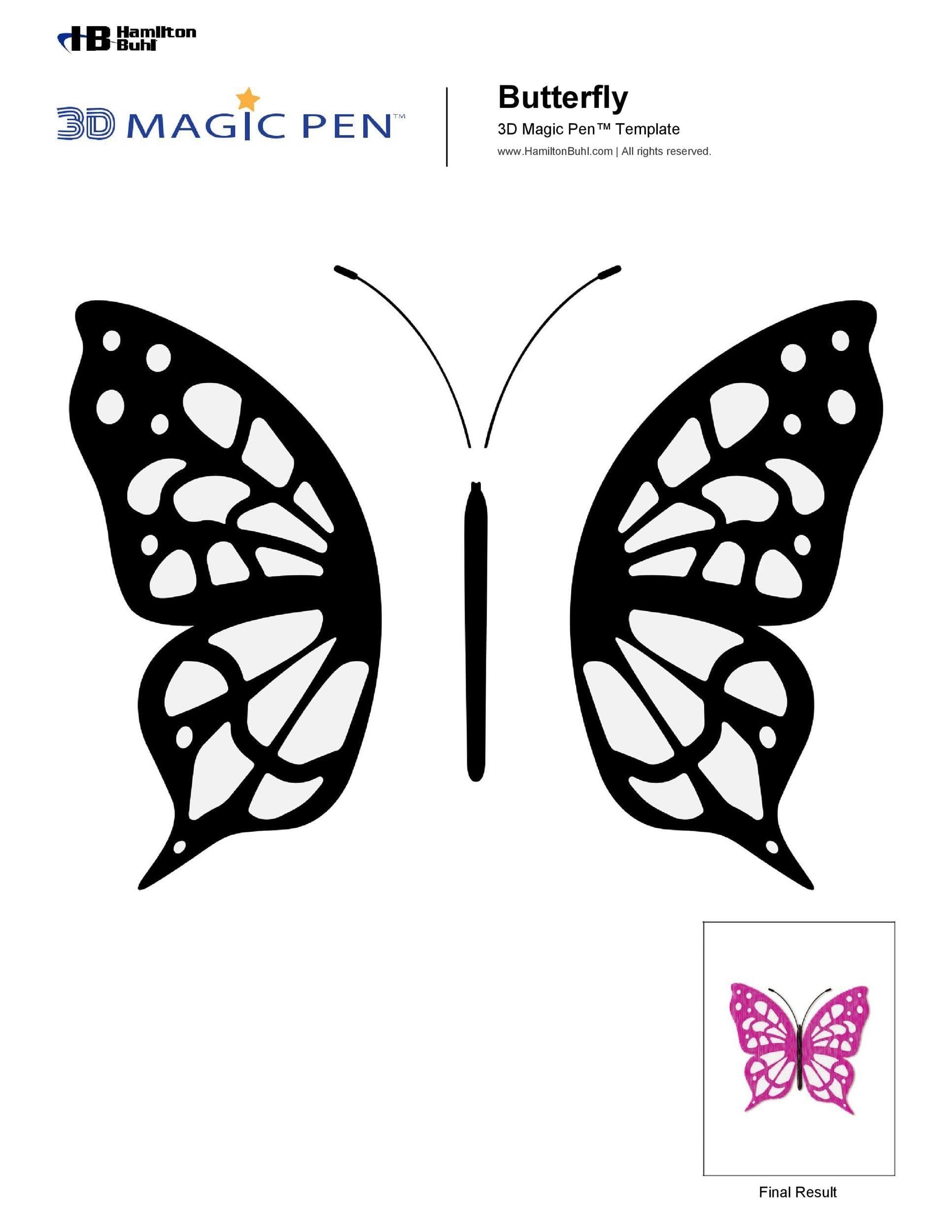 Butterfly Template