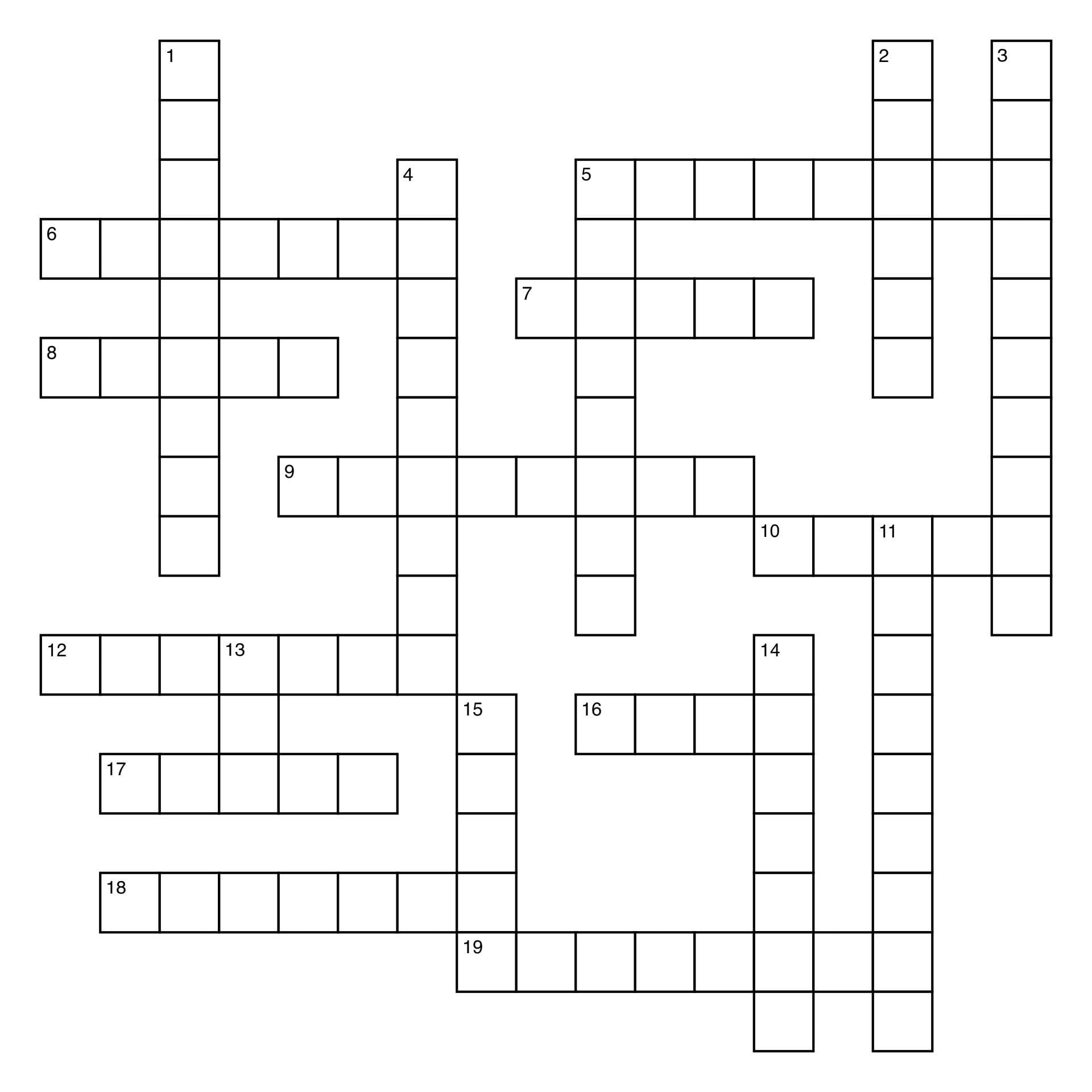 Crossword Puzzle Maker Free Printable