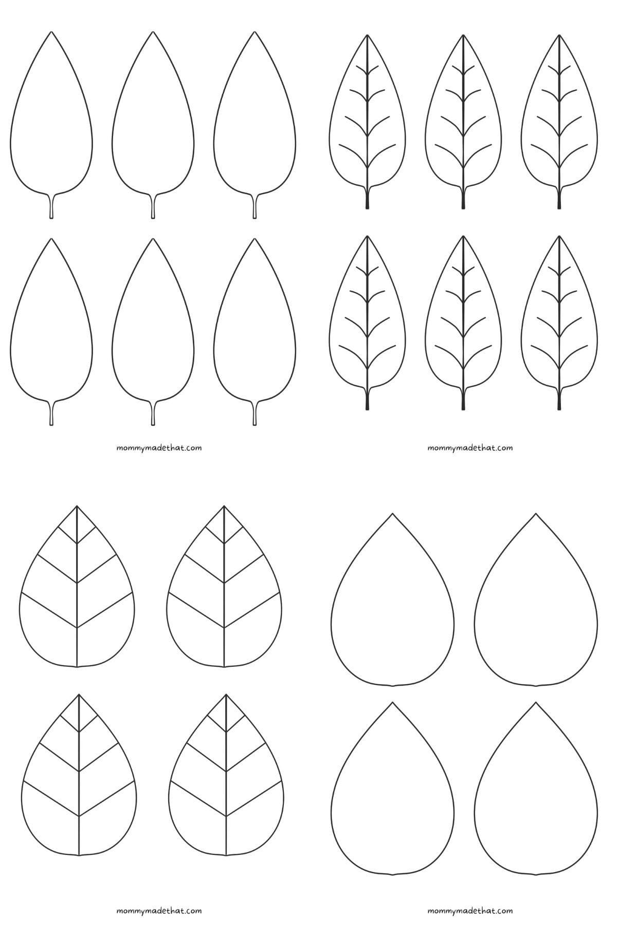 Maple Leaf Printable Pattern