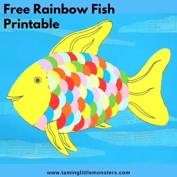 Fish Templates For Rainbow Fish