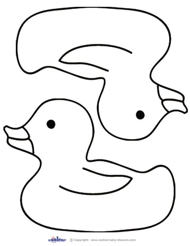 Five Little Ducks Free Printable