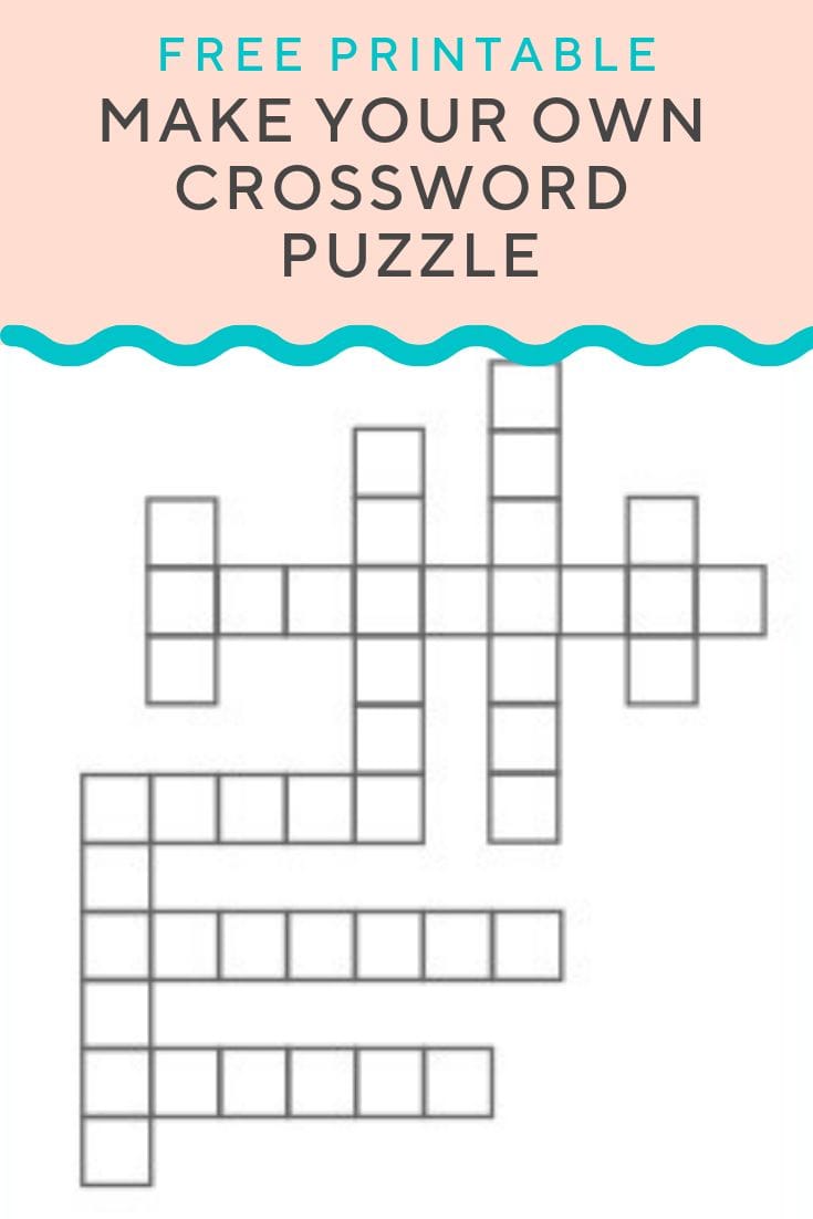 How To Make A Crossword Puzzle Online Free at Clifford Graham blog