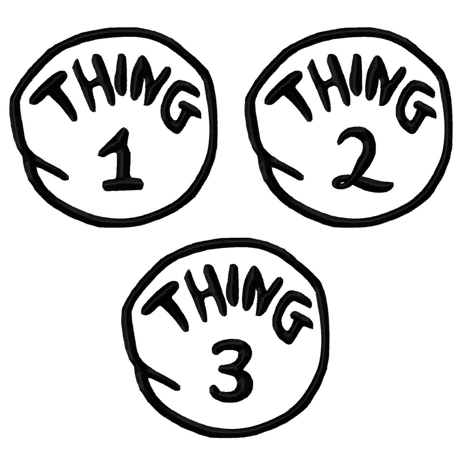 Thing 1 Thing 2 Printables