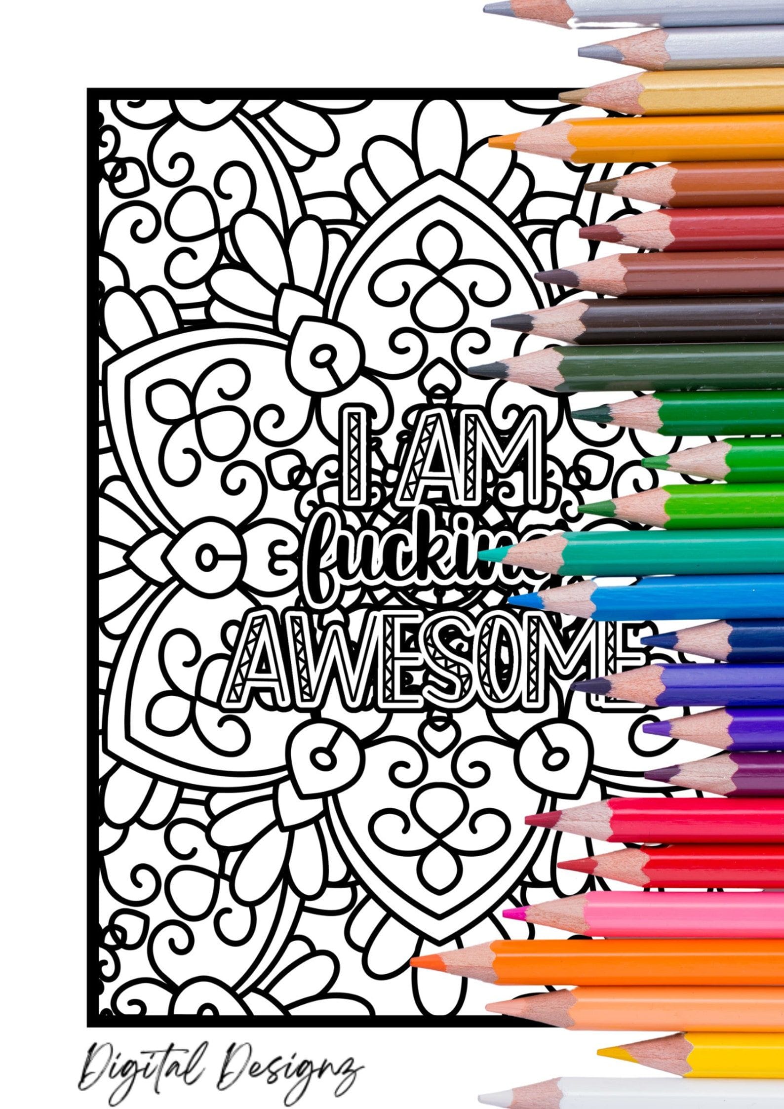 Adult Swear Word Coloring Pages Adult Coloring Book With Swear Words