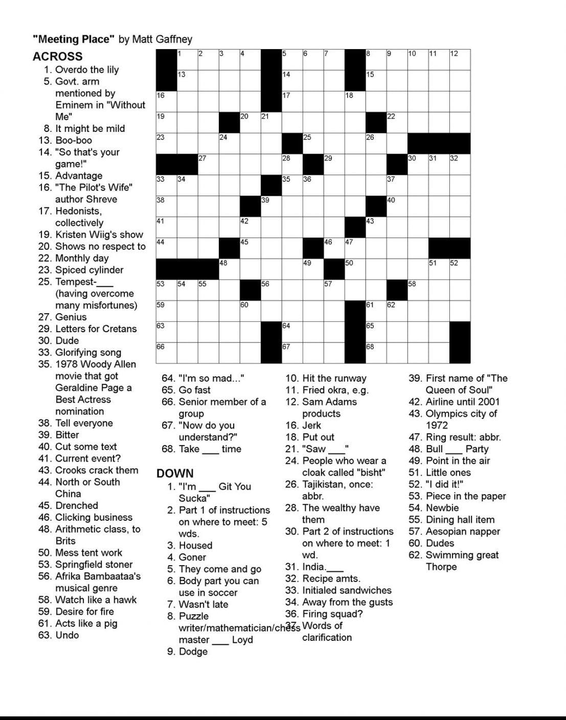 Crossword Play Daily Crossword Puzzles Online for Free