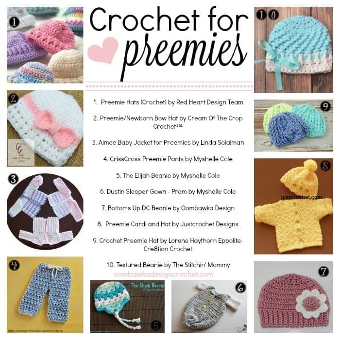 Crochet Premature Baby Outfit