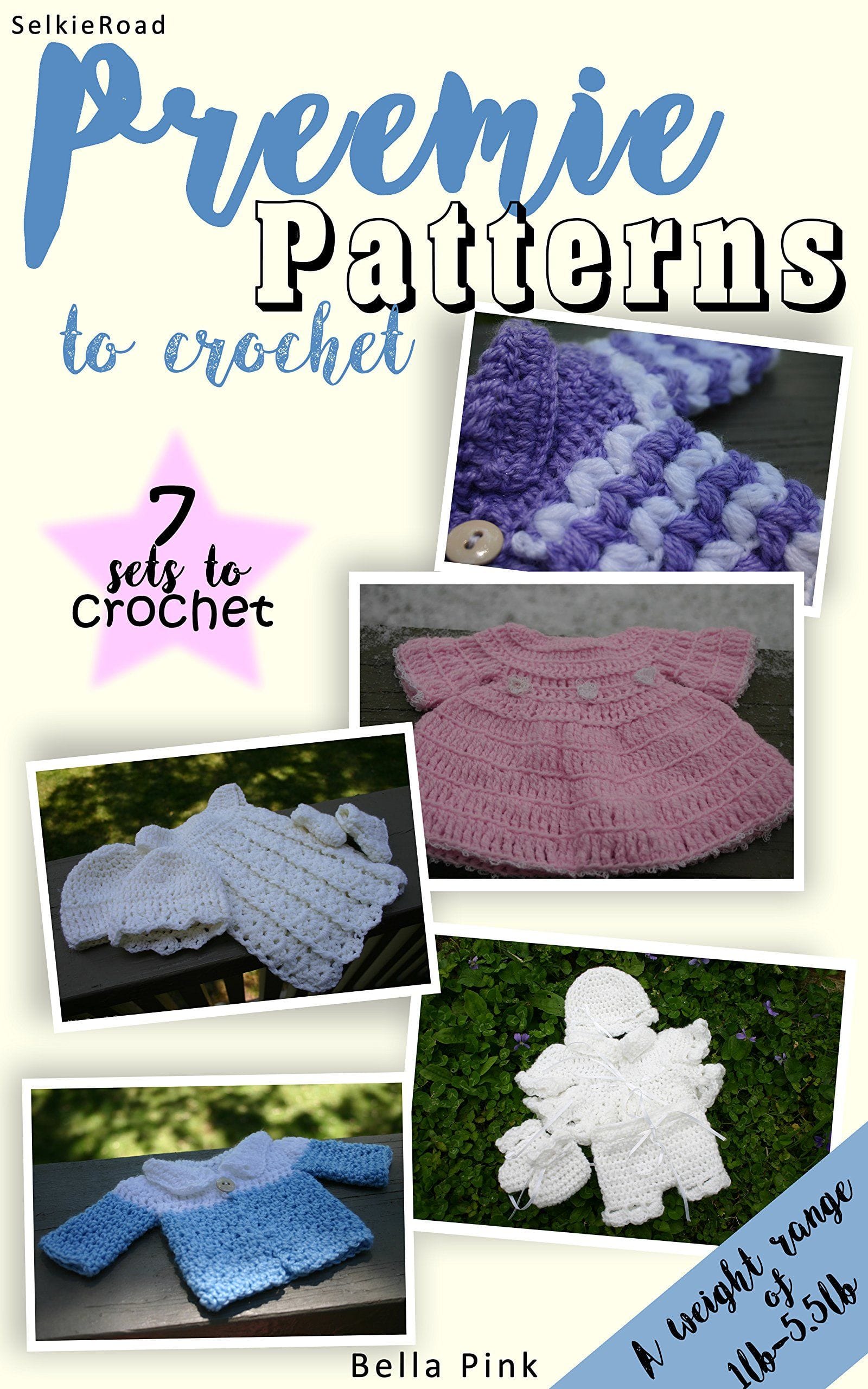 Preemie baby crochet baby clothes charity bundle