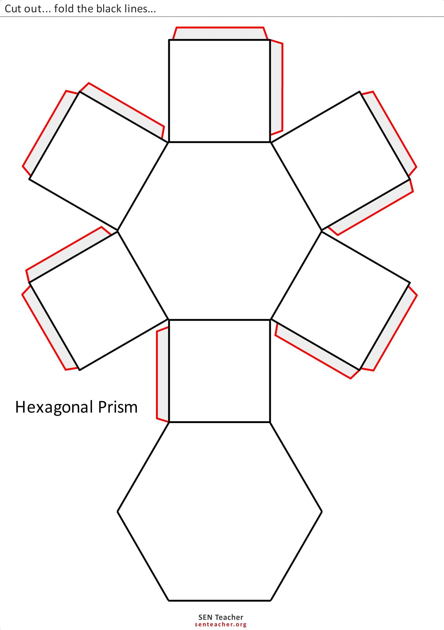 3d Shapes Printables Cutting Out