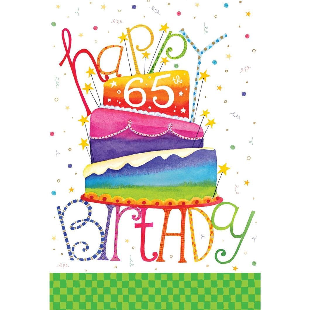 Free Printable 65th Birthday Cards