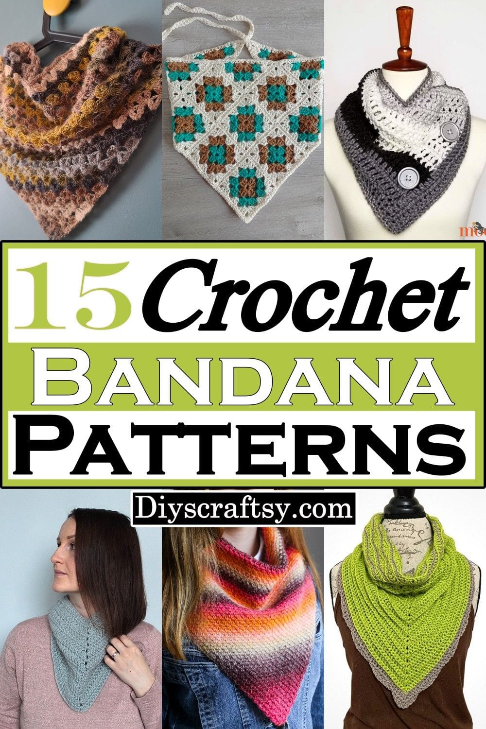 20 Free Crochet Bandana Patterns For Beginners