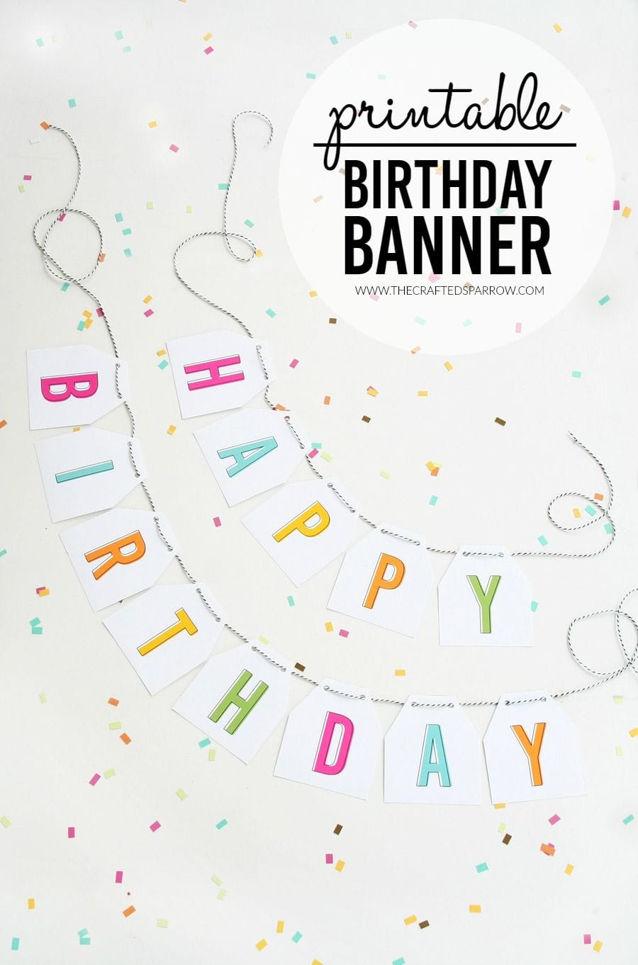 Free Printable Birthday Banner Ideas