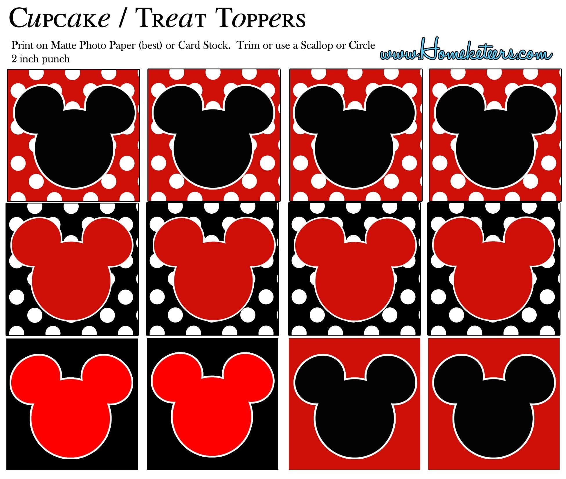 Free Mickey Mouse Printable Templates