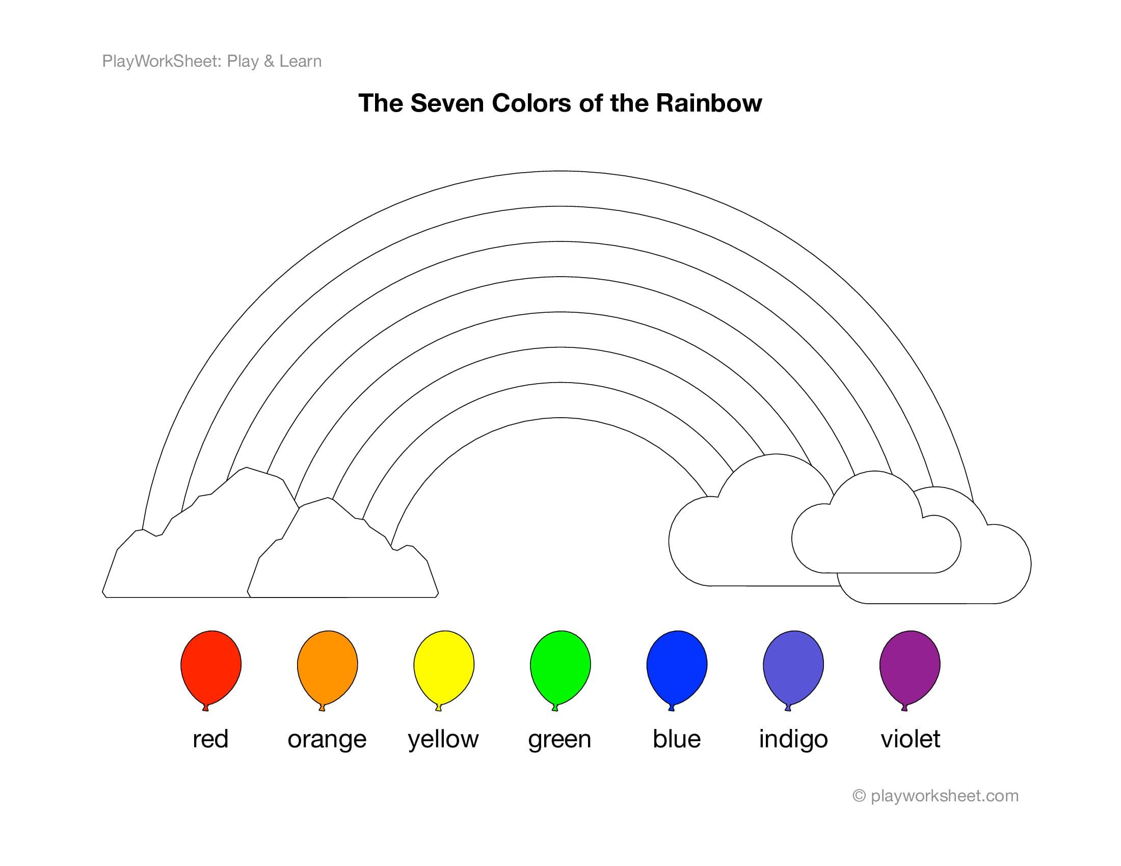 Seven Colors of the Rainbow