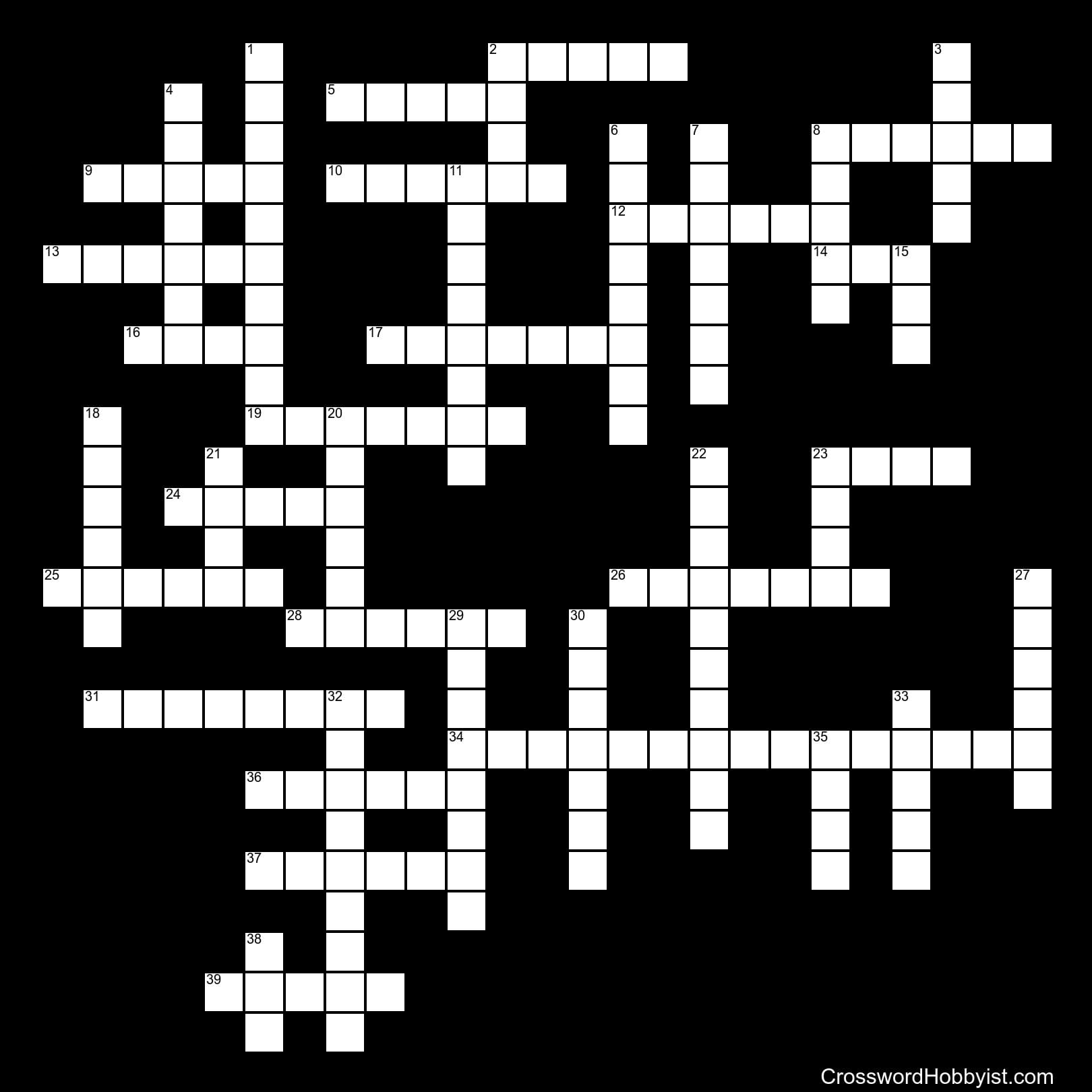 Racist (and Generally Offensive) Crossword Puzzle