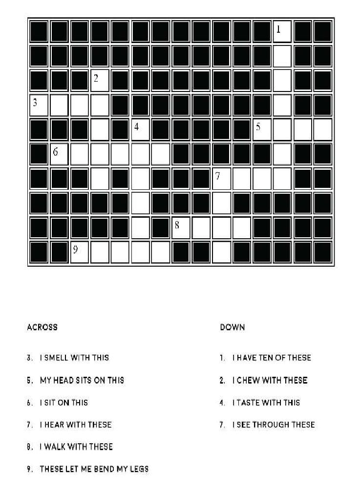 7 Free Printable Crosswords