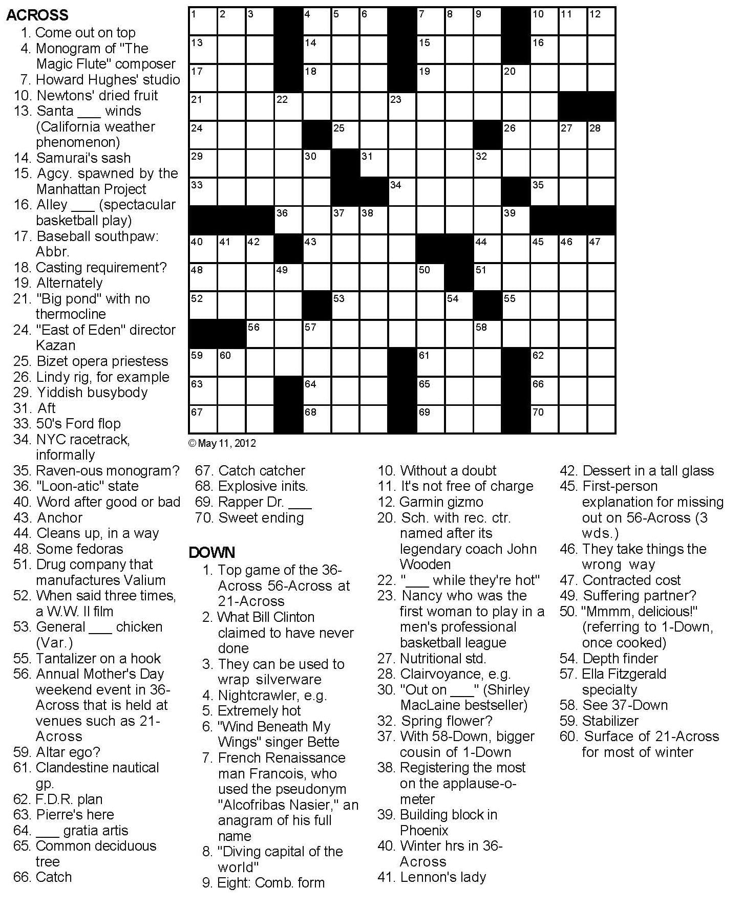 Crossword Solution Throw Out at Richard Stricker blog