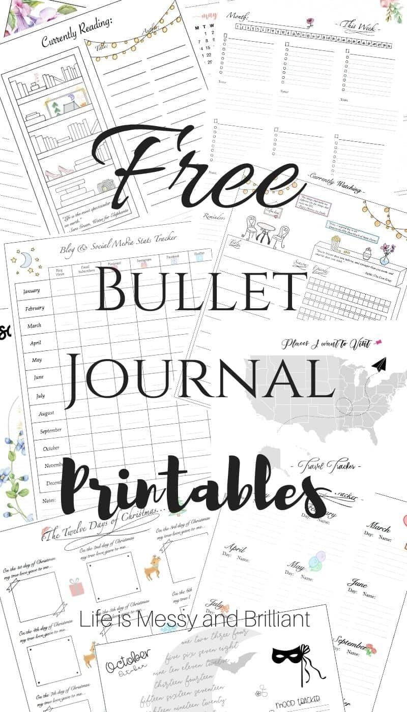 Journal Printables Free Pdf